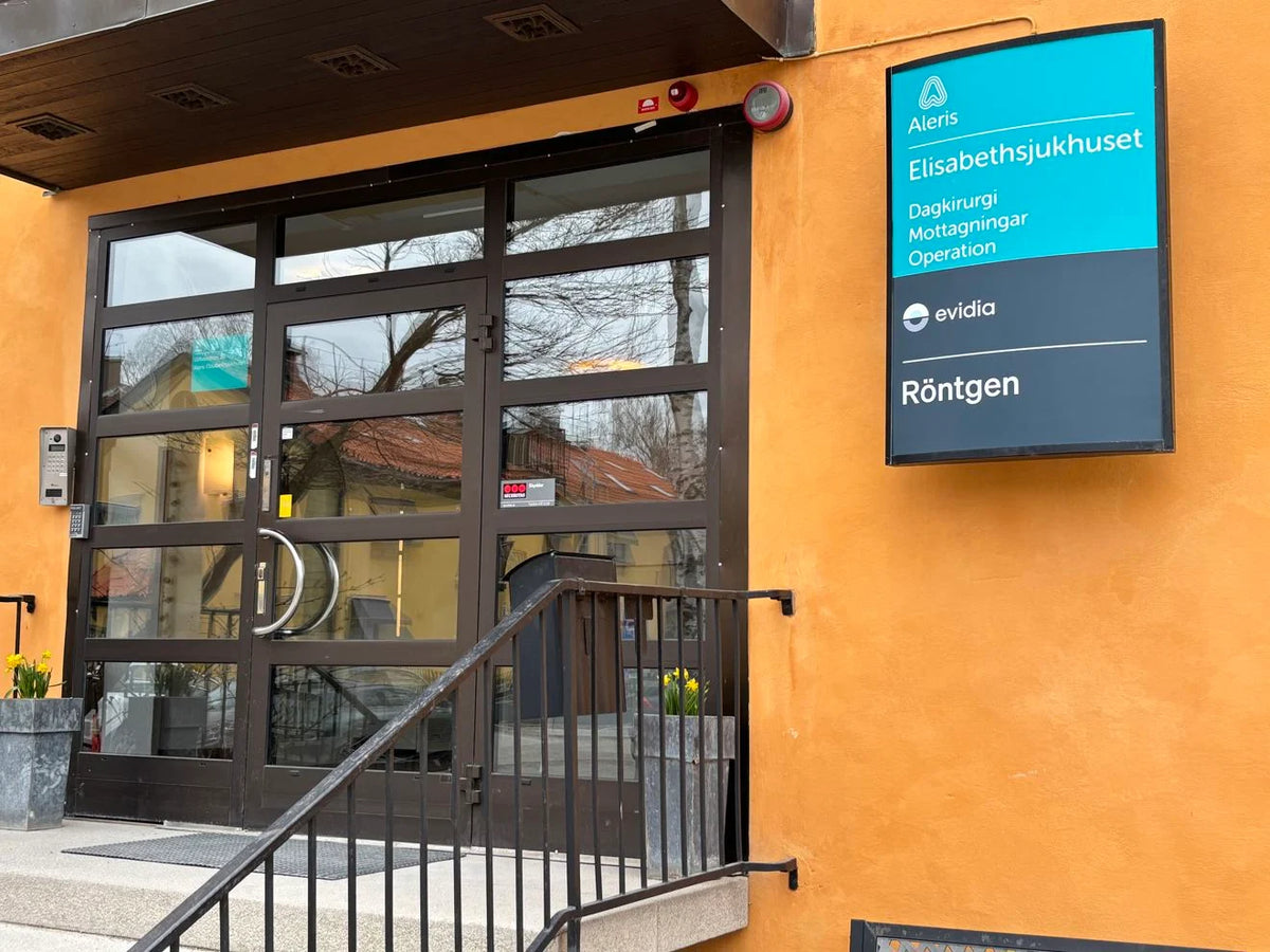 Evidia Uppsala vid Elisabethsjukhuset Röntgen